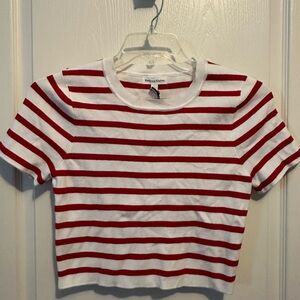 Newberry Kustom - Adorable, brand new with Red and White Striped Crop Top